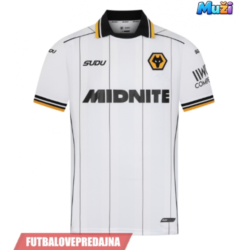 Lacne Muži Futbalové dres Wolves Tolu Arokodare #14 2026-27 Krátky Rukáv - Preč